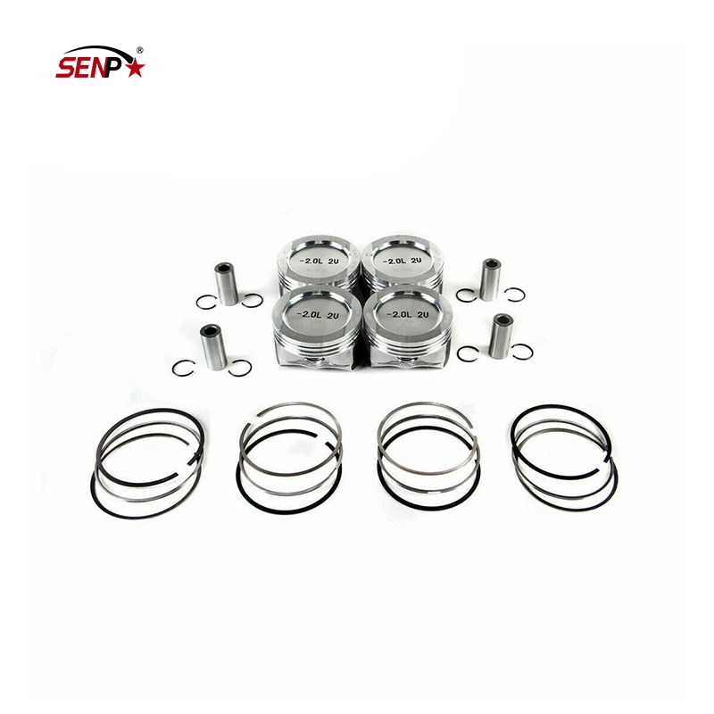 Senp Engine System Piston & Rings Set for VW Jetta Bora Golf Mk4 Passat B5 Beetle 2.0 OEM 06b107065q 06b 107 065 Q