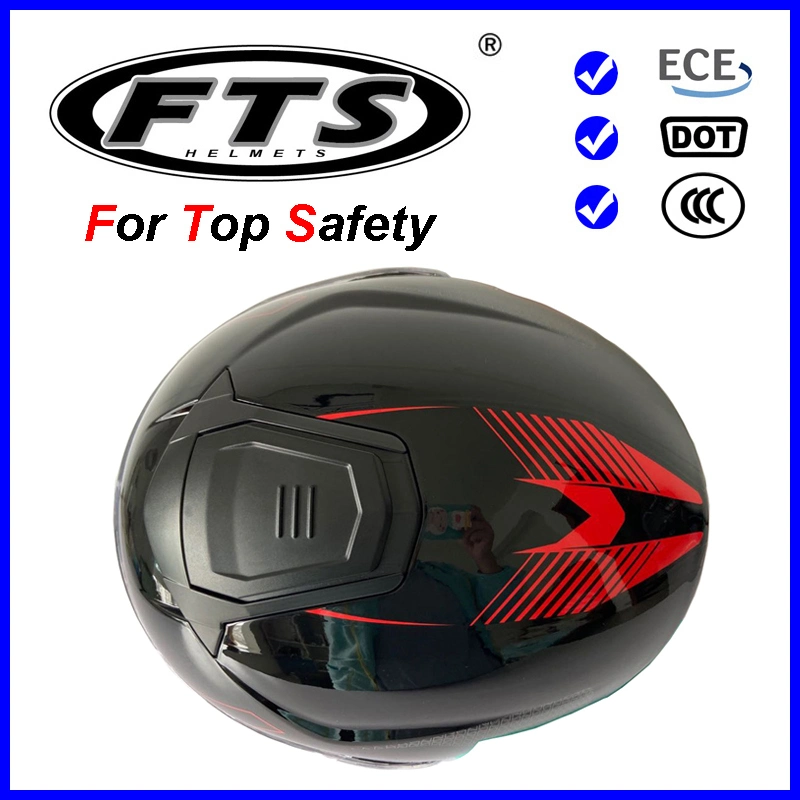 DOT & ECE R 22-06 Approved Motorcycle Helmets Modular Flip-up Helmets with Double Visors, Pinlock Available