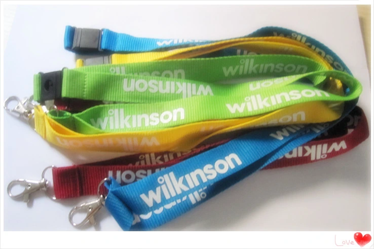 High quality/High cost performance  Cheap Promotion Gift Printed Custom Polyester Lanyard Custom Printed Lanyards Sample Free Lanyard Strap for ID Card Holder (YB-L-221)