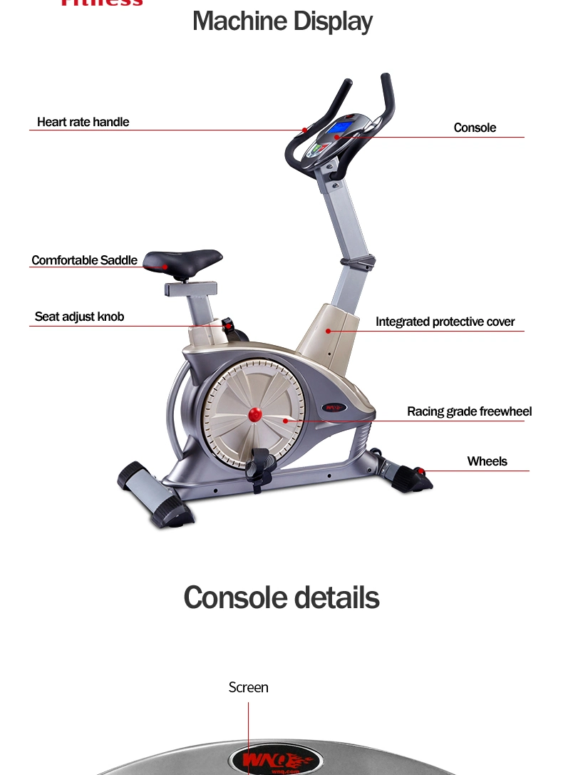 Newest Semi-Commercial Upright Bike/Compact Meter Display/Digital Display Meter