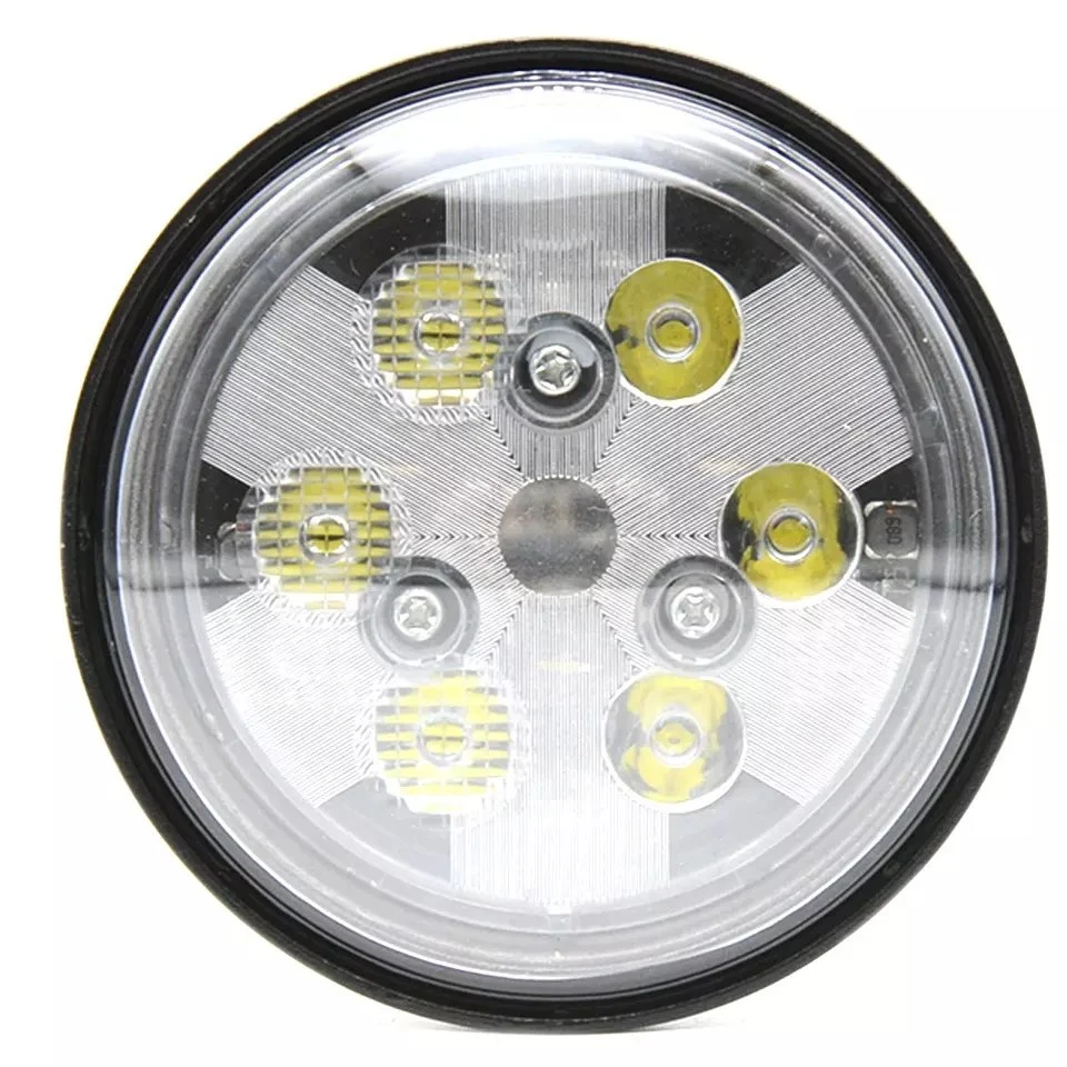 Fast Dispatch CE RoHS Certified Aluminum High/Low Beam 12V 24V Round 18W LED Work Light