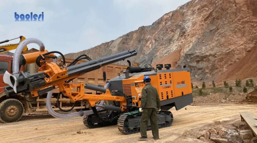 1100m spt hydraulique sur chenilles Mine de diamants de forage de l'échantillon de base pour la vente