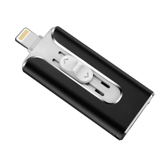 OEM 3 in 1 USB OTG Flash Drive for iPhone Android HD Memory Stick Drive