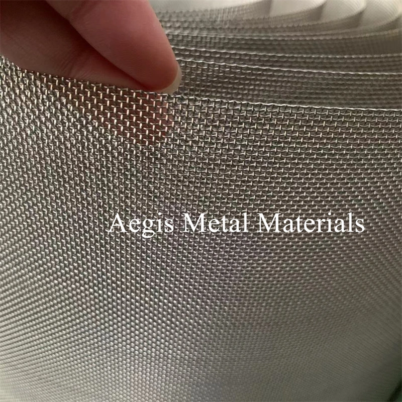 Stainless Steel AISI316 30 60 70 80 100 120 Mesh 2m Width Wire Mesh Screen