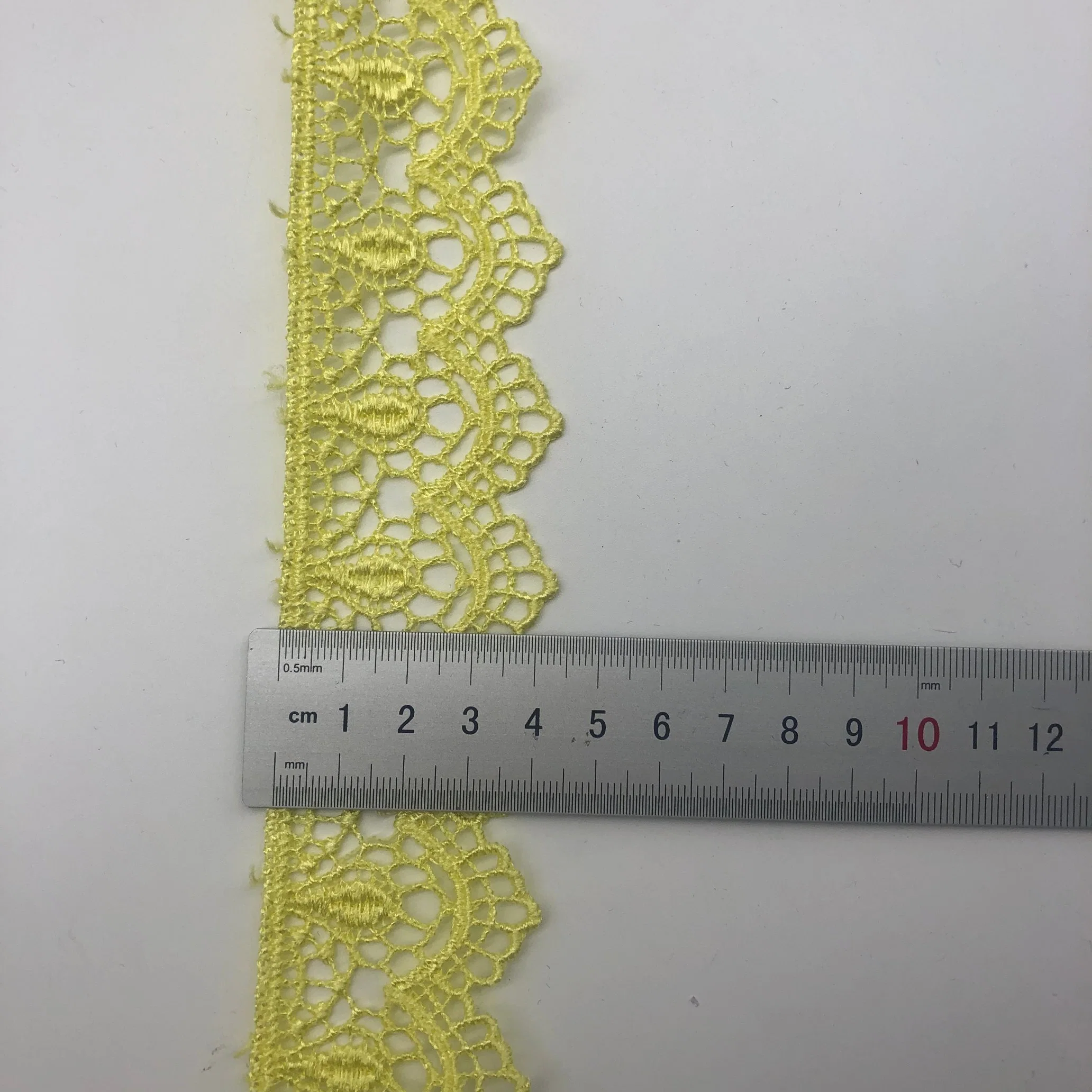 High quality/High cost performance  Professional Cotton Lace Chemical Embroidery Lace for Dress Decoration