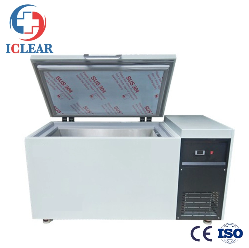 -86c Degree Ultra Low Temperature Cryogenic Refrigirator Lab Chest Deep Freezer