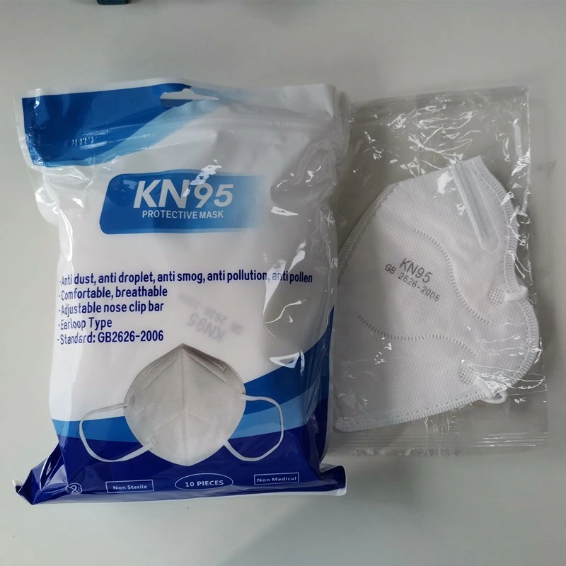 Disposable 4ply Masks Anti-Dust / Air Droplets/Breathable Health Mask Ear Protective KN95