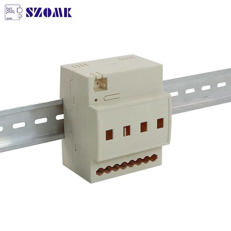 ABS Plastic Flame Retardant DIN Rail Enclosure Ak-Dr-72