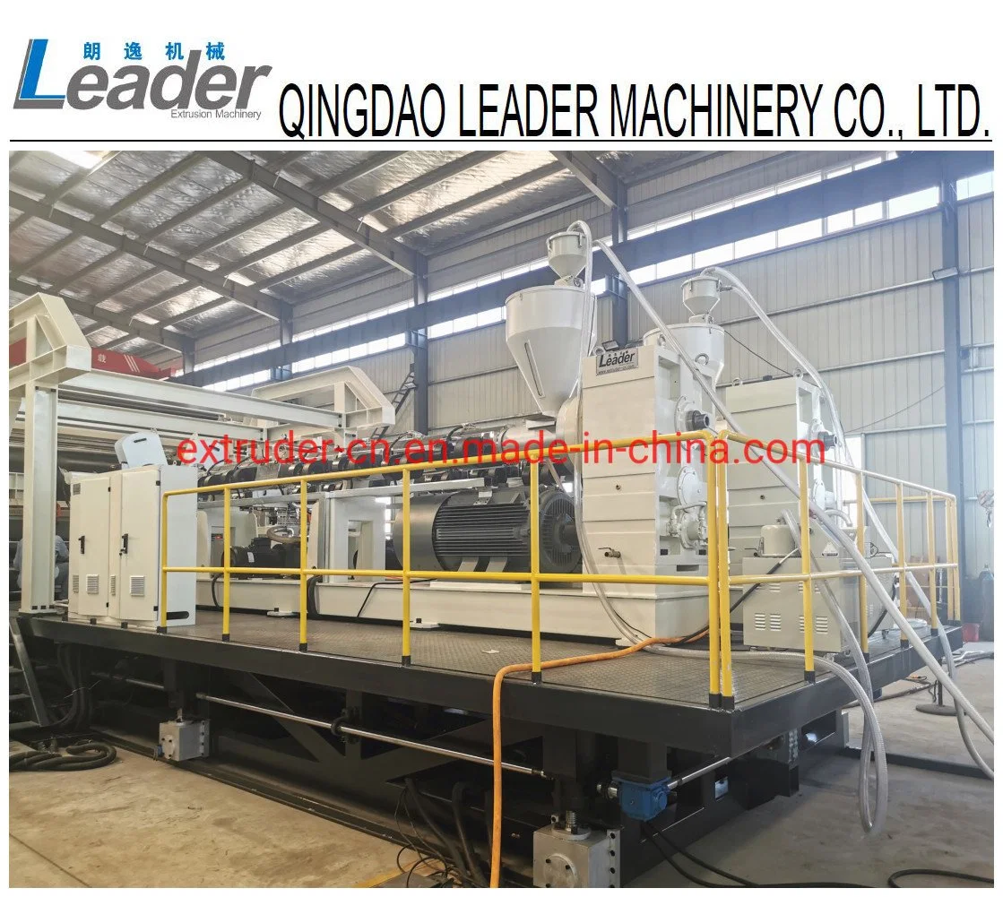 HDPE PE Geomembrane Extrusion Geomembrane Liner Sheet Extruder Machine (8000mm width)