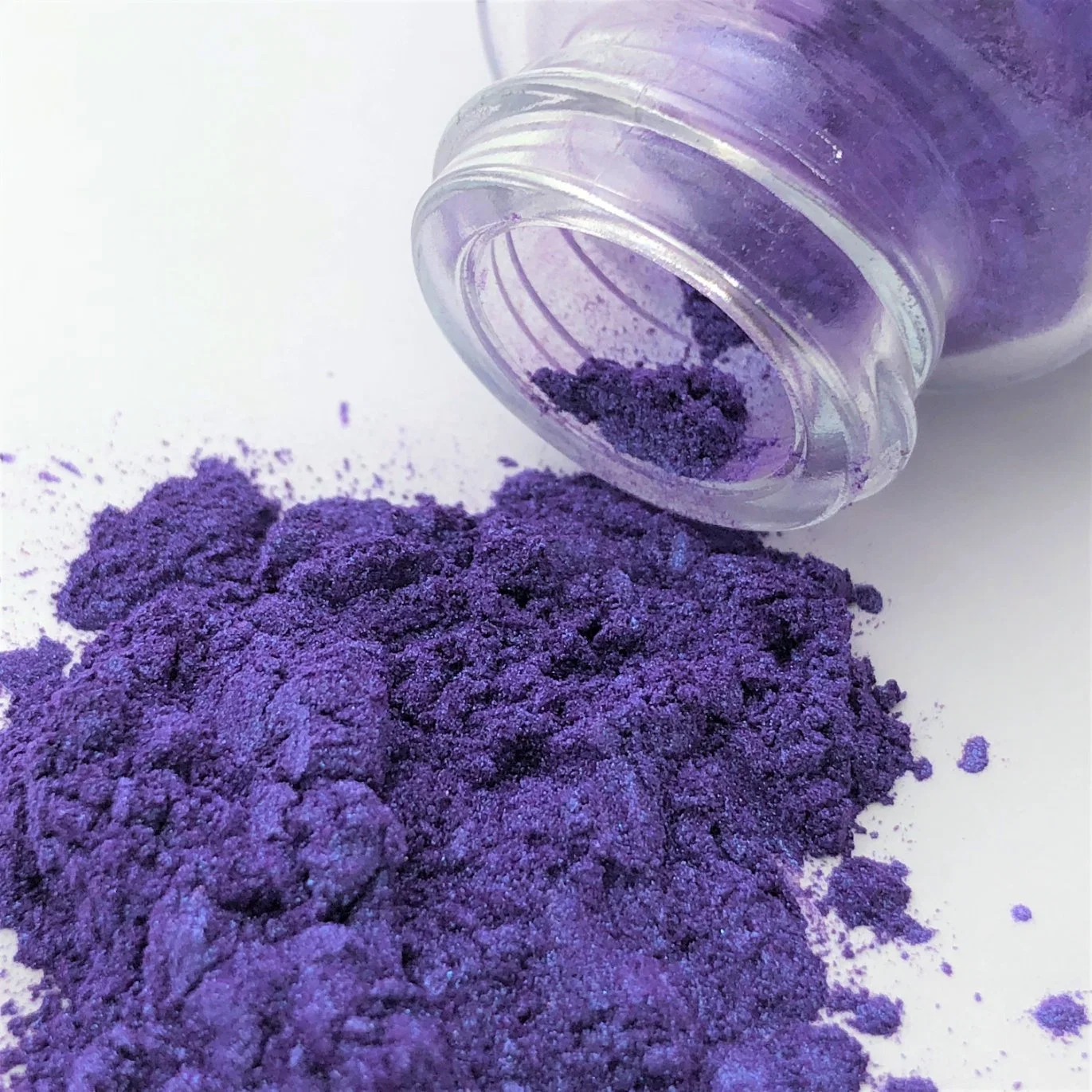 Mica Blue-Violet Coating Plastic Mica Powder P424 Pearlescent Pigments