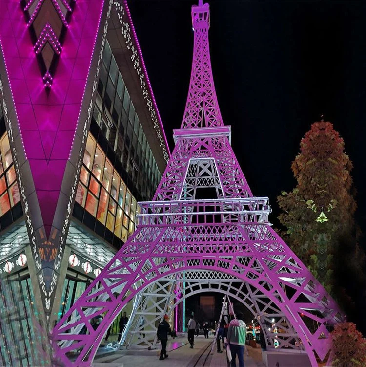 Outdoor Metal Gigante 8m, 10m da Torre Eiffel Modelo 3D com preço de atacado