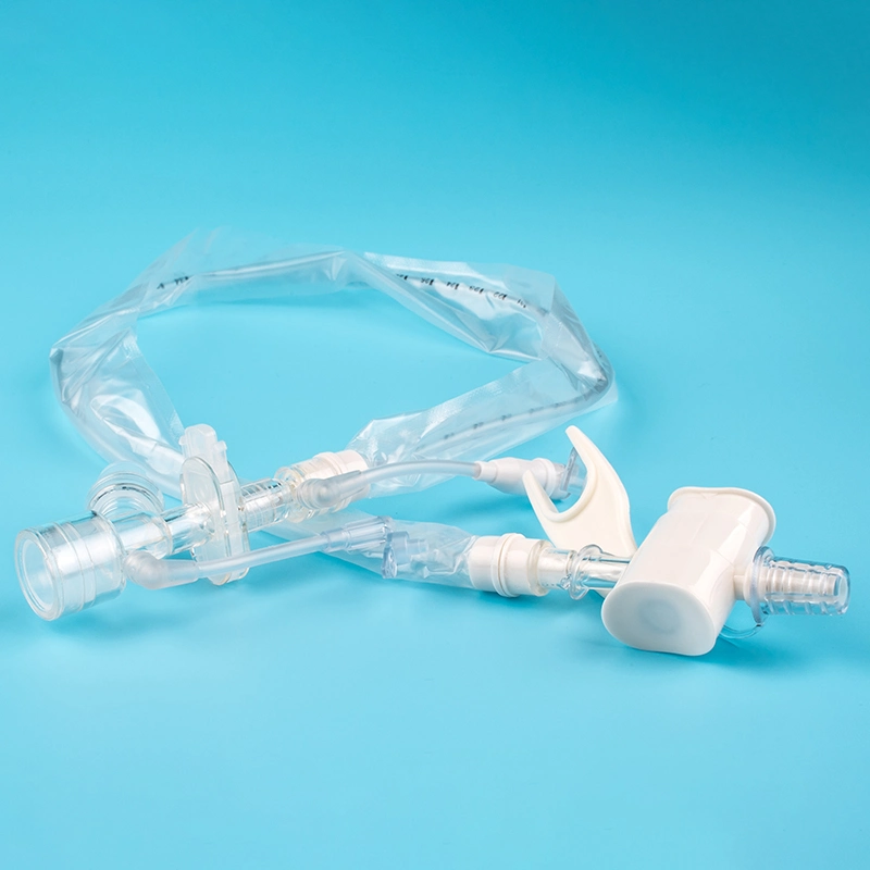 24 Hours 72 Hours Dispsalble Closed Suction Catheter System with Full Sizes