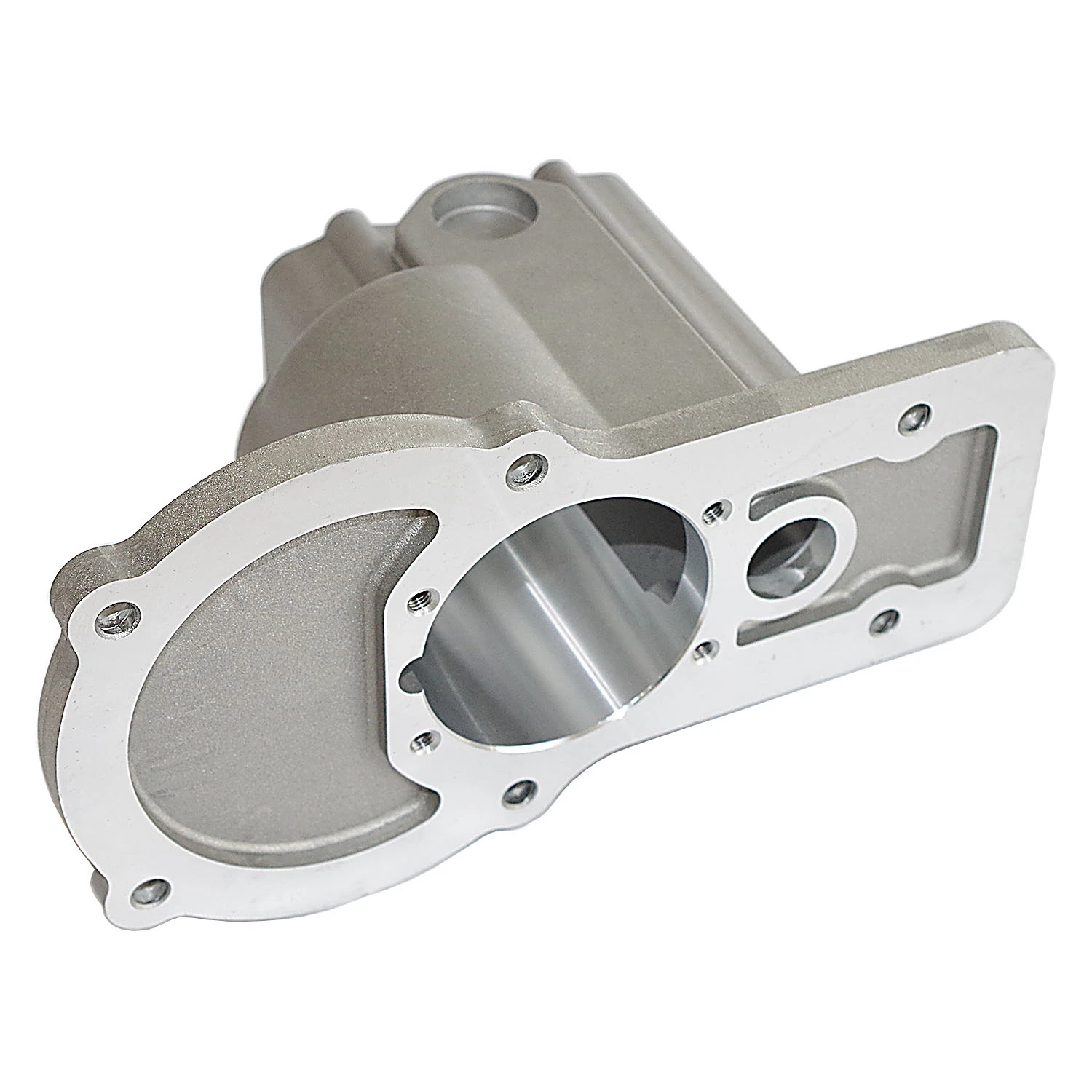 Metal Aluminum Die Casting Pressure Cast Powder Spray Anodized Motor Shell