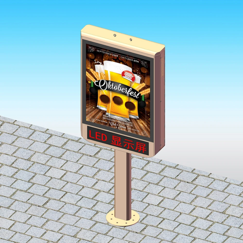 Outdoor Scrolling Billboard Advertising Display Equipment