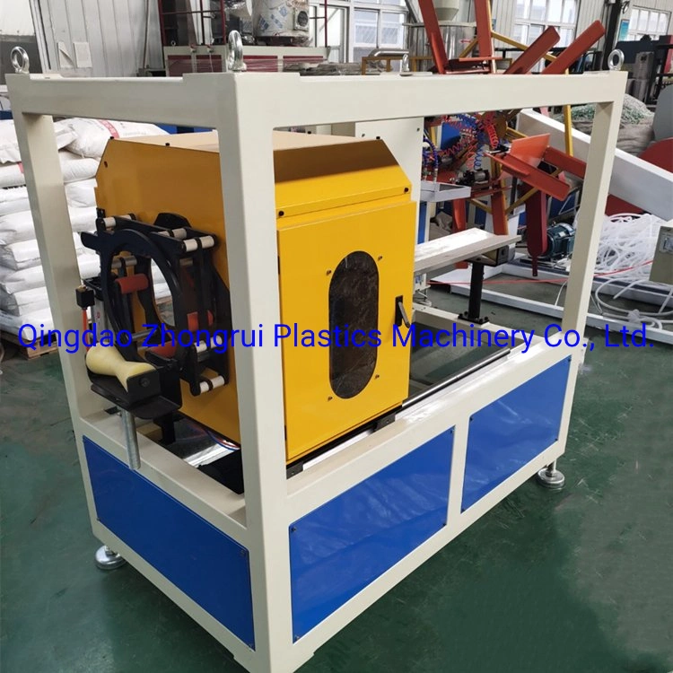 Plastic Corrugated Winding Pipe Production Machine, Single Wall Threaded Pipe Processing Equipment