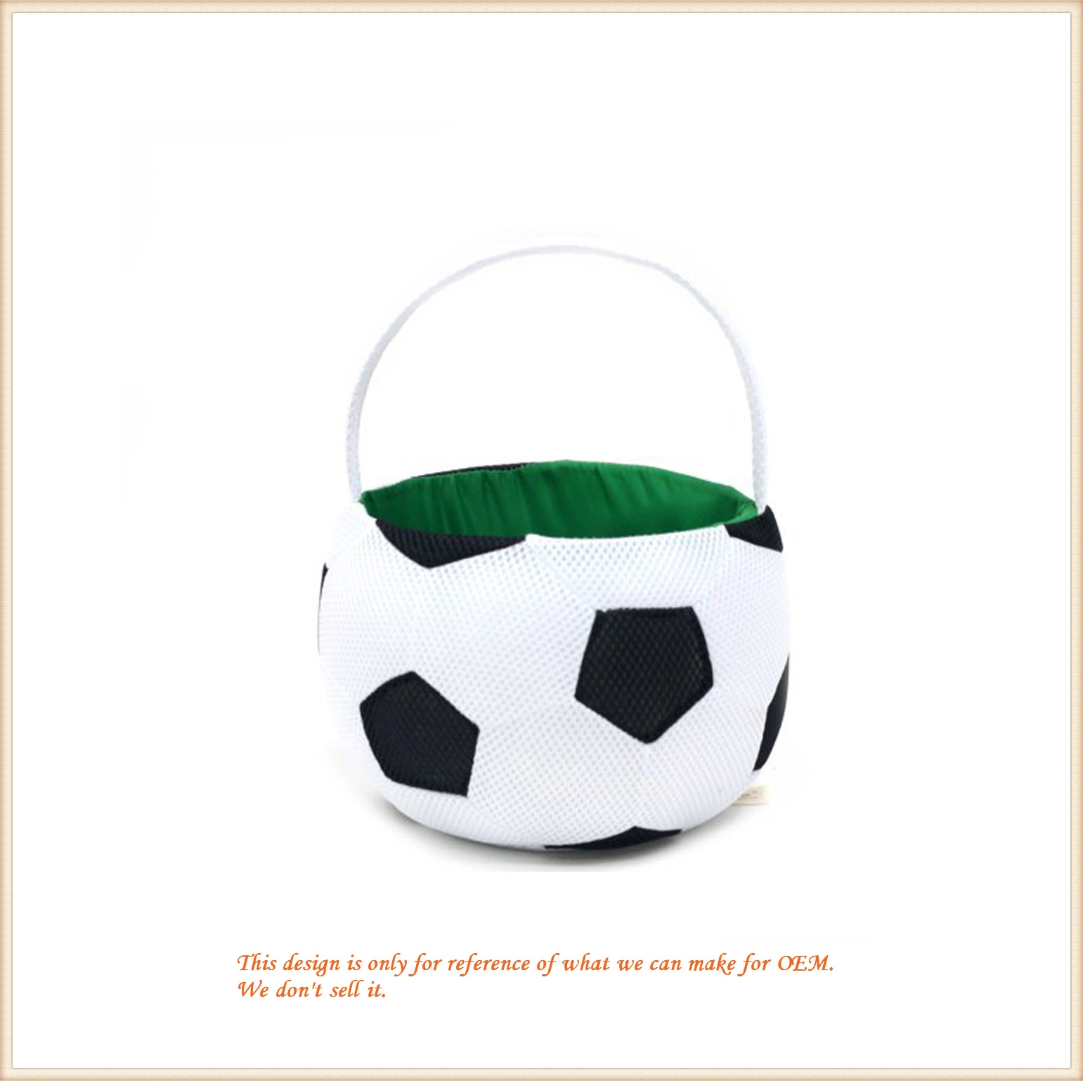 Stuffed Toy Kid&prime; S Snack Bag/ Rugby Basket Children Toys/ Custom Plush Toy