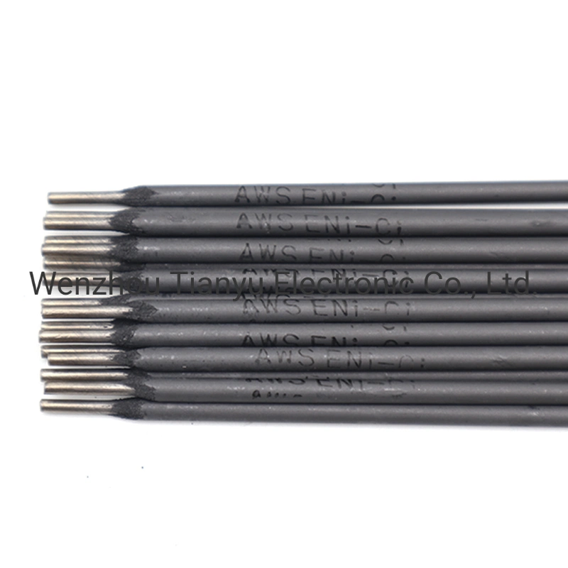 La AWS Eni-C1 (Z308) barras de soldadura de hierro fundido de níquel puro Core Electrodos de soldadura