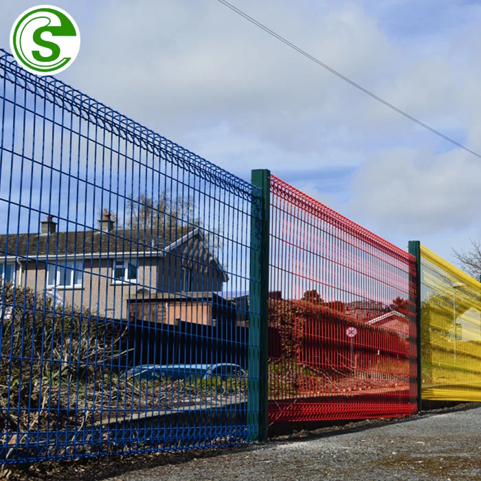 PVC Coated/Powder Coated Security Fencing Brc Weld Mesh for Playground