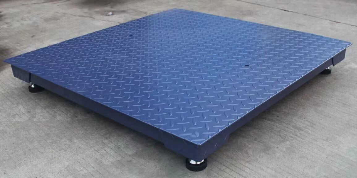 1000kg-5000kg Digital Checkered Platform Floor Balance Scale