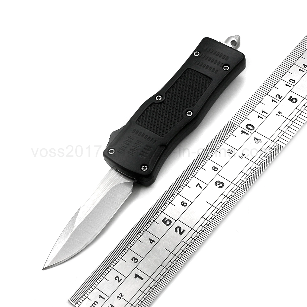 5.4 " Mini 616 Otf automatique des couteaux de la poignée en alliage de zinc avec clip