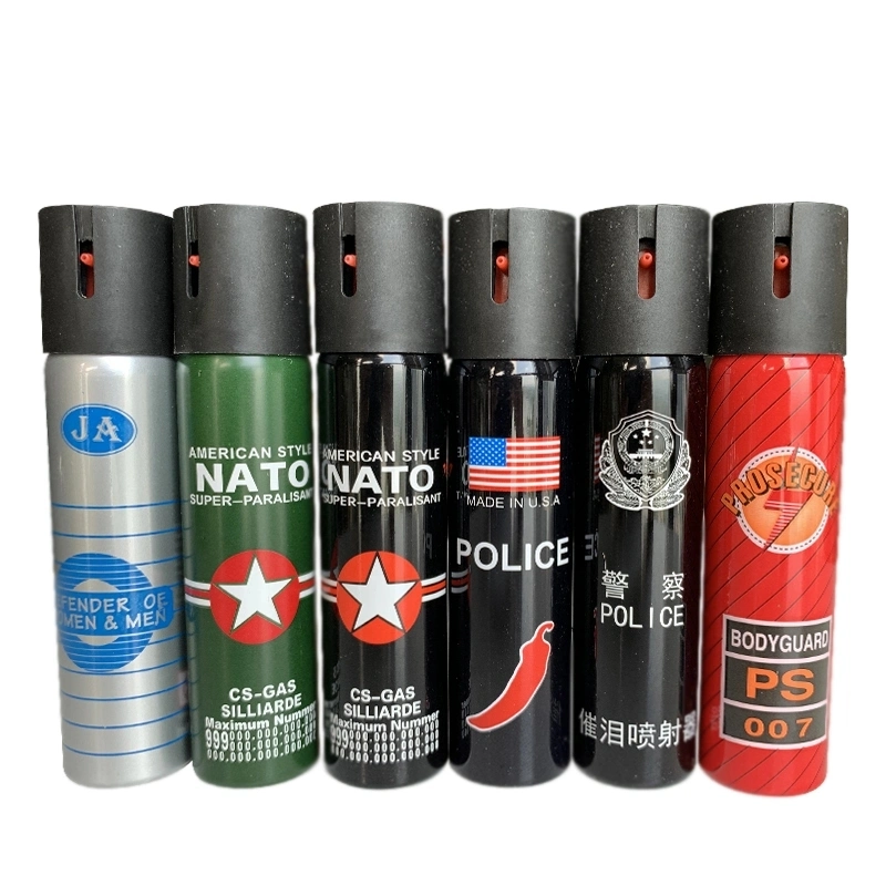 Comercio al por mayor 2022 nuevo estilo 110ml Spray de Pimienta Pimienta de Defensa