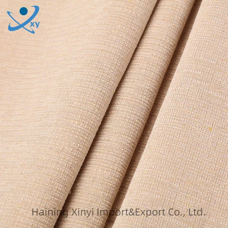 Autumn and Winter Men's and Women's Suit Fabric Spot Tr Four Side Elastic Chemical Fiber Viscose Draping Polyester Fabric