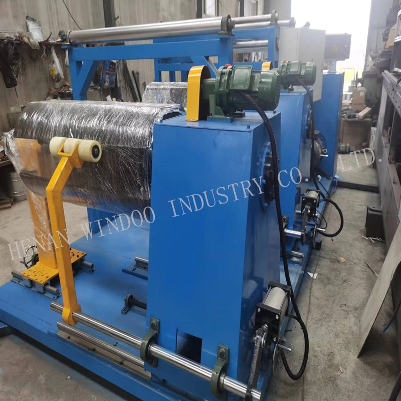 Full Digital Dual Power Amorphous Coiled Iron Core Transformer Foil Winding Machine