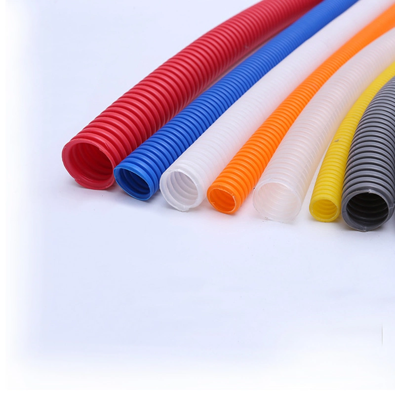 New Material Flexible PVC Tipe Rubber PP Flame Retardant Corrugated Hose Flexible Hose