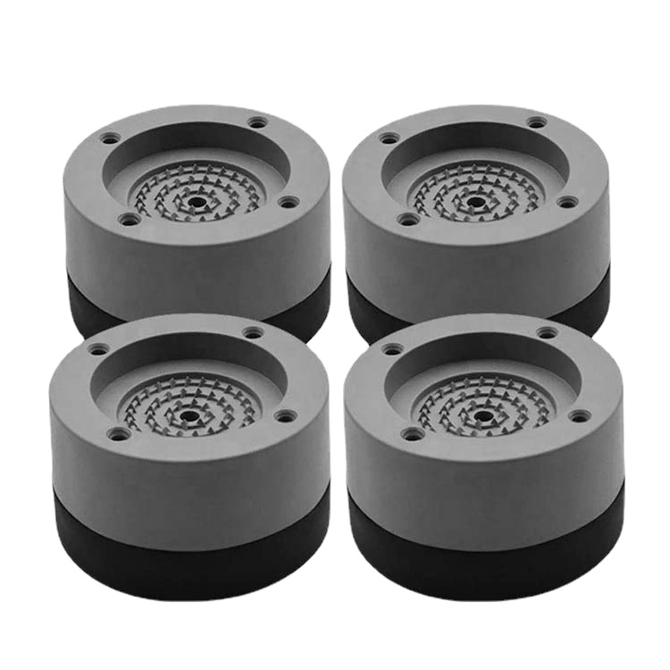 Anti Vibration Pads with Suction Cup Feet / Fridge Washing Machine Shock Absorber Safety Bumper