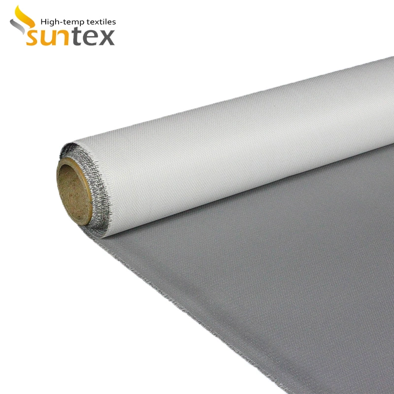 PU Coated Fiberglass Fabric for Thermal Insulation and Fire Protection