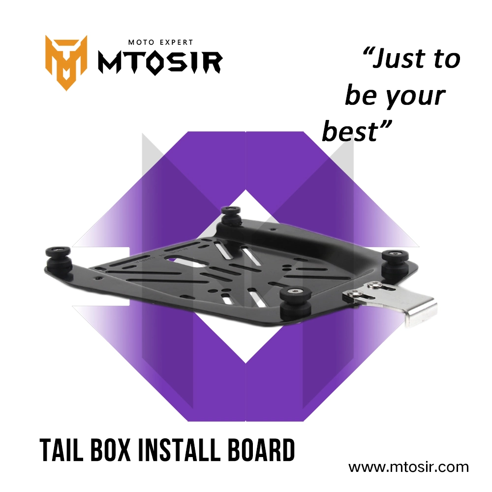 Universal Aluminium Alloy Tail Box Install Panel Metal High quality/High cost performance  Motorcycle Accessories