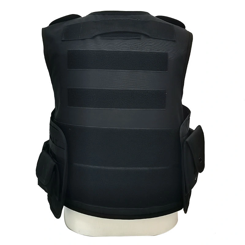 Customized Black Combat Training 1680d Nylon Oxford Ballistic Military Tactical Vest