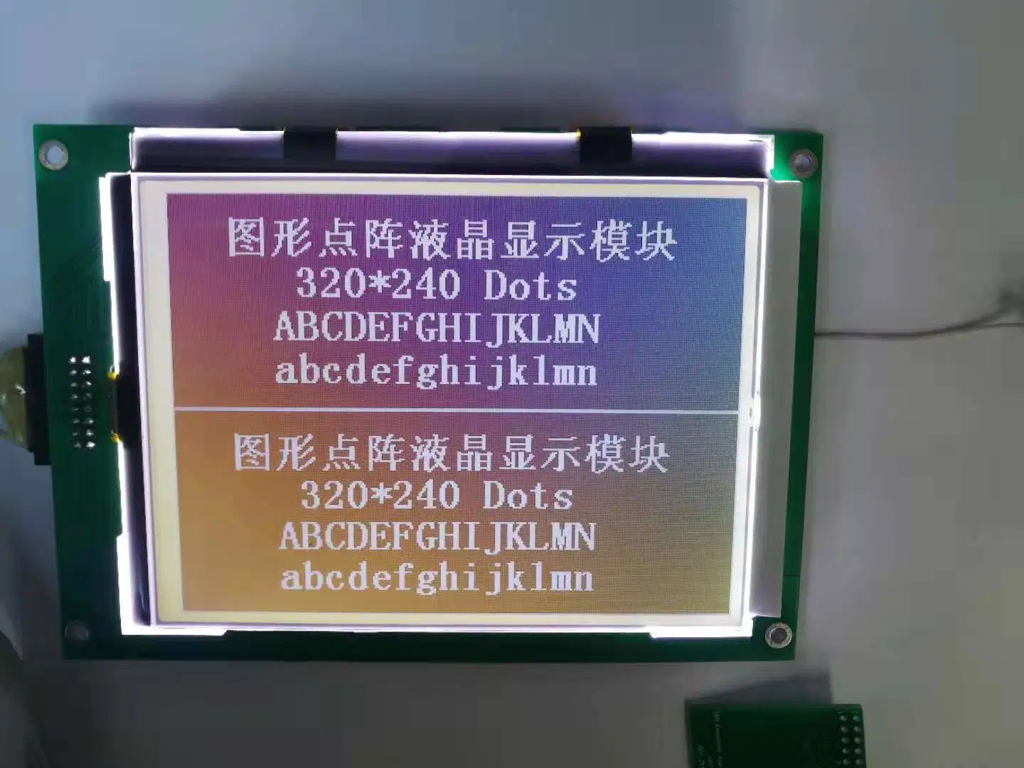 Customized Size Connector Rtp FSTN Positive Monochrome Panel LCD Module