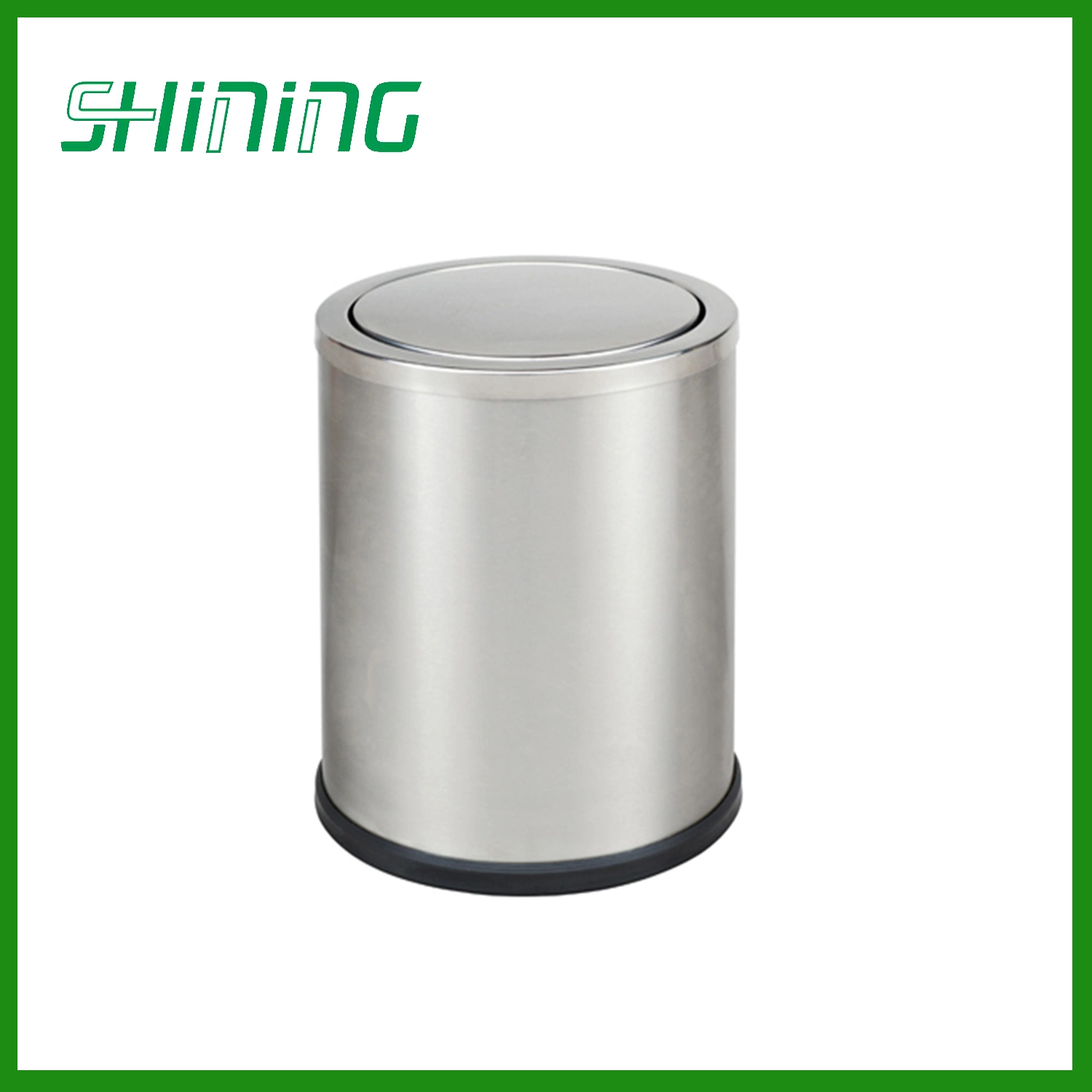Stainless Steel Waste Can for Bathroom (KL-52B)