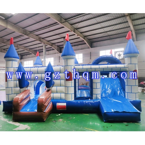 5X4m New Design Inflatable Jumping Castle with Slide