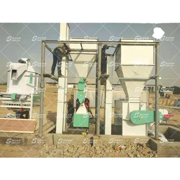 Livestock Cattle Feed Pellet Production Plant Line Poultry Animal Feed Processing Granulator Making Machine