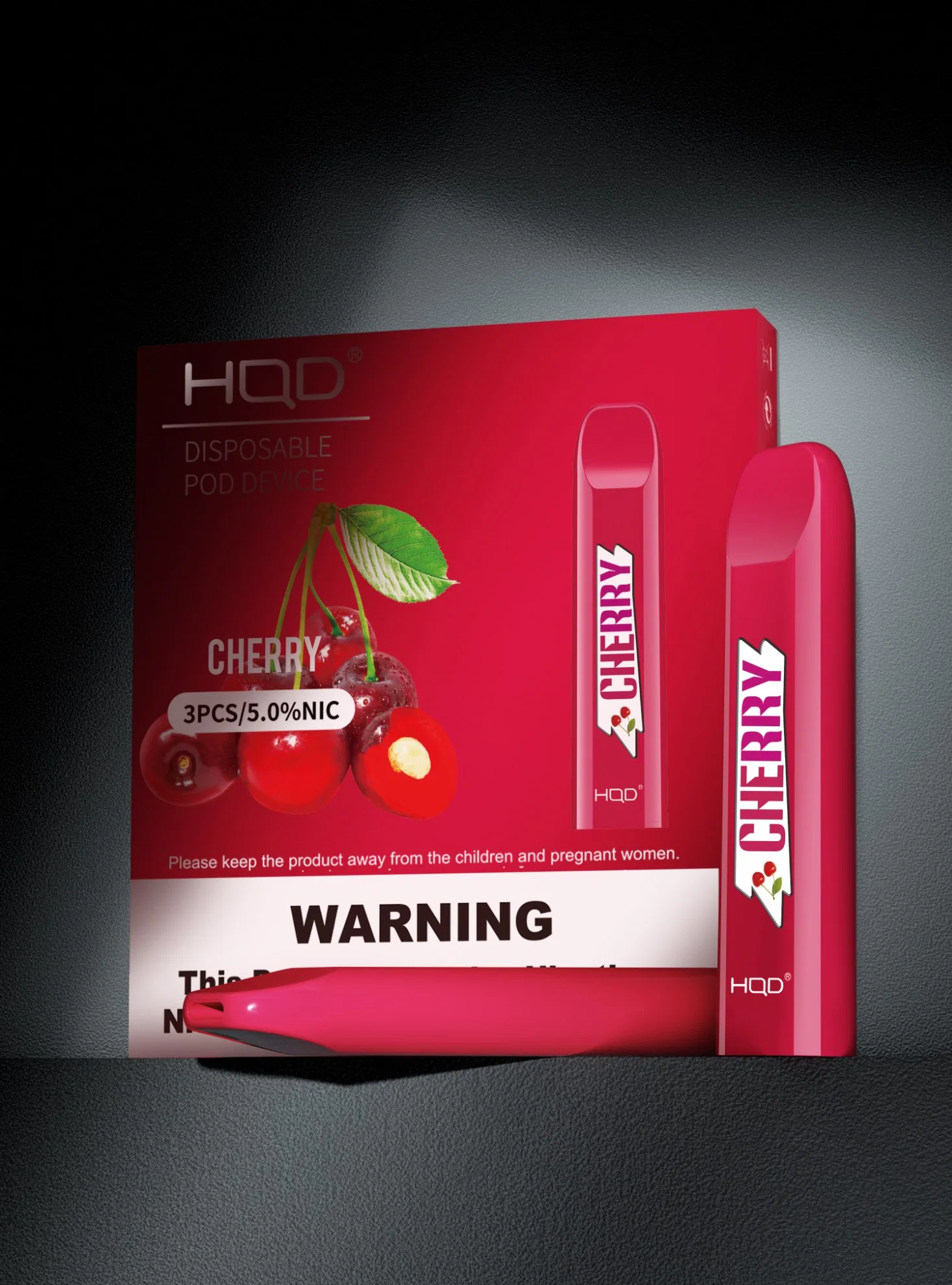 300 Puffs Light Diposable Device V2 with Wonderful Vaping Experience in Cherry Flavors