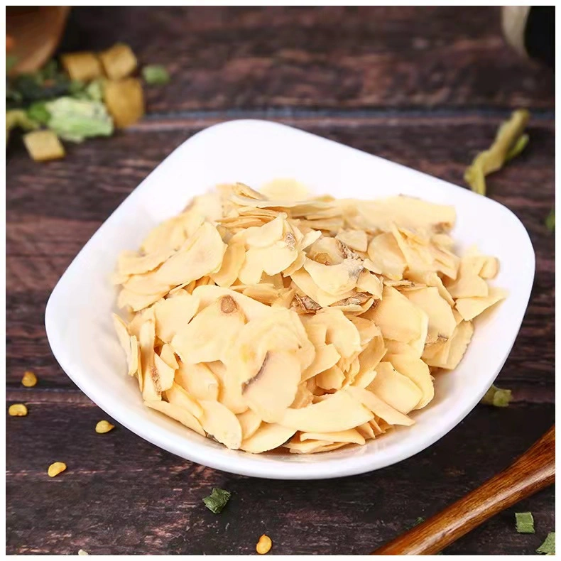 Suan pian Chinese Garlic Supplier Dehydrated Vacuum Vegetable Dried Fried Garlic Slices