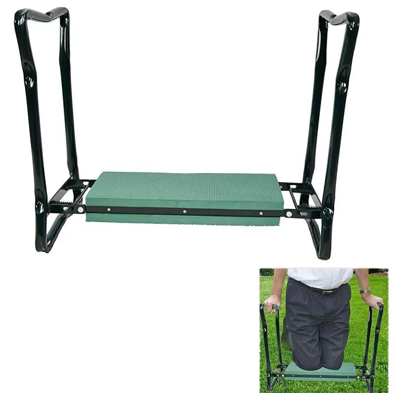 Dandelion Foldable Garden Kneeler and Seat for Gardening, Camping, Heavy-Duty Foldable Bench