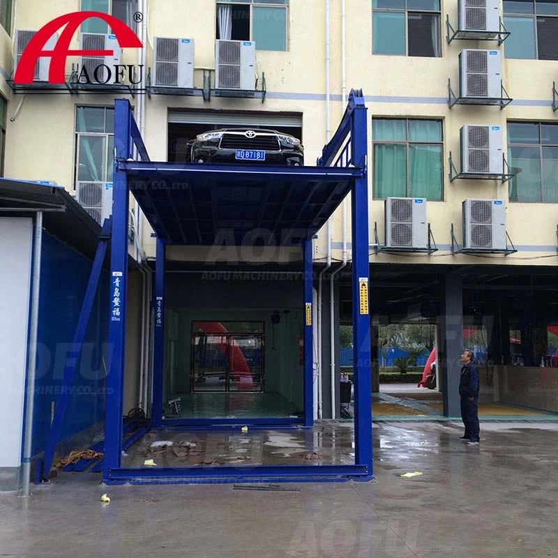 Vertical Customized Lifting Hydraulic Car Parking Platform