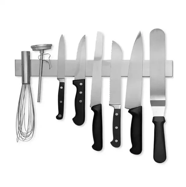 Stainless Steel Kitchen Wall Tool Knife Bar Durable Magnet knives Strip Rack