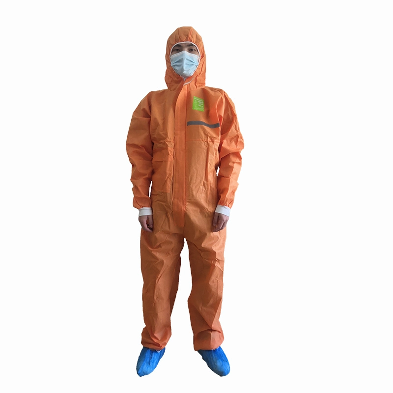 SMS SMMS Coveralls Overall Disposable Nonwoven Coverall Wholesale/Supplier Blue White SMS SMMS Nonwoven Disposable Coveralls Protective Overall