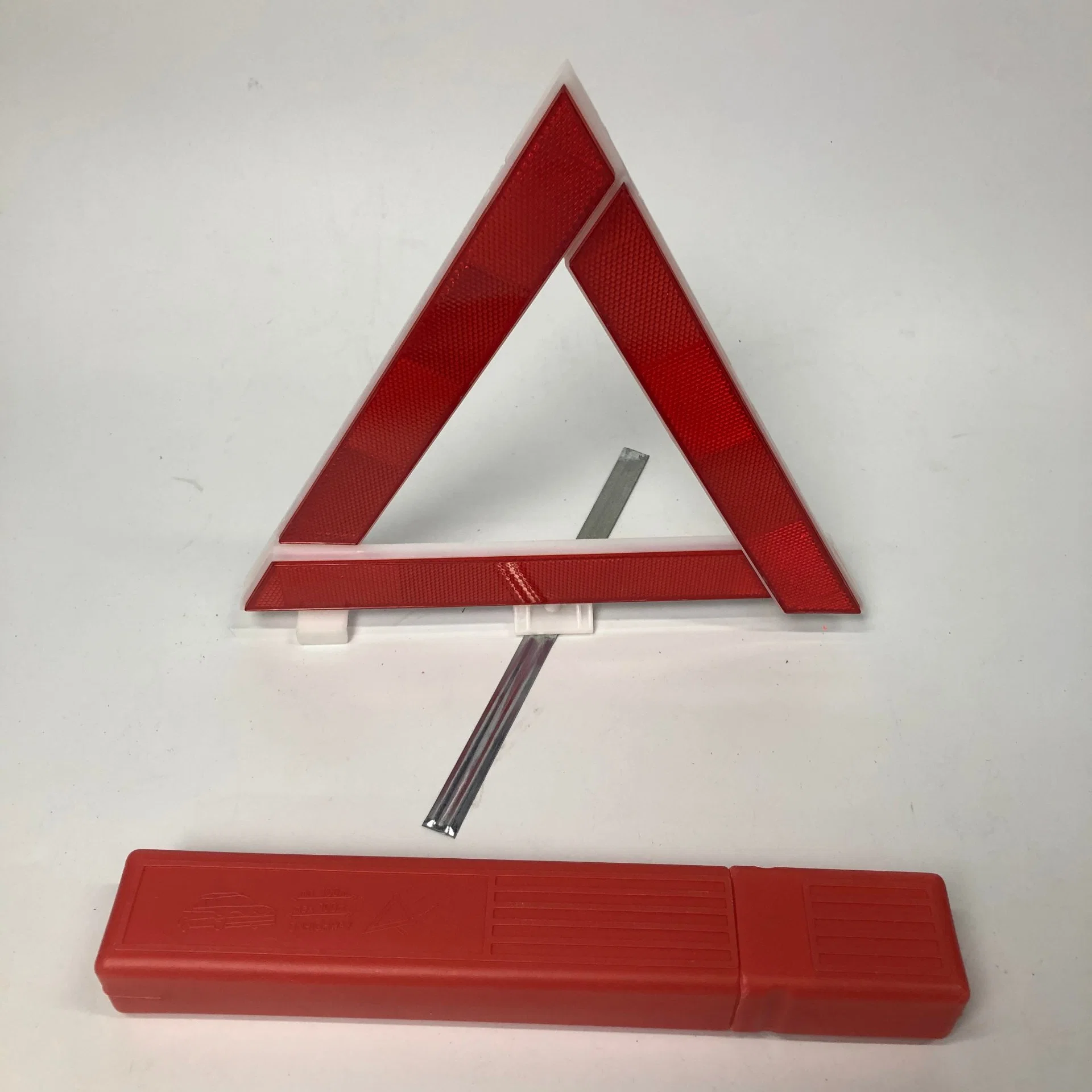 Famous Brand ABS Windproof Flashing CE Temporary Parking Warning Triangle