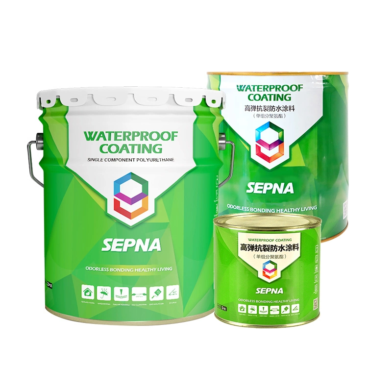 Sepna Factory Price Quick-Setting Rubber Asphalt Waterproof Coating Project Dedicated for Swimming Pool