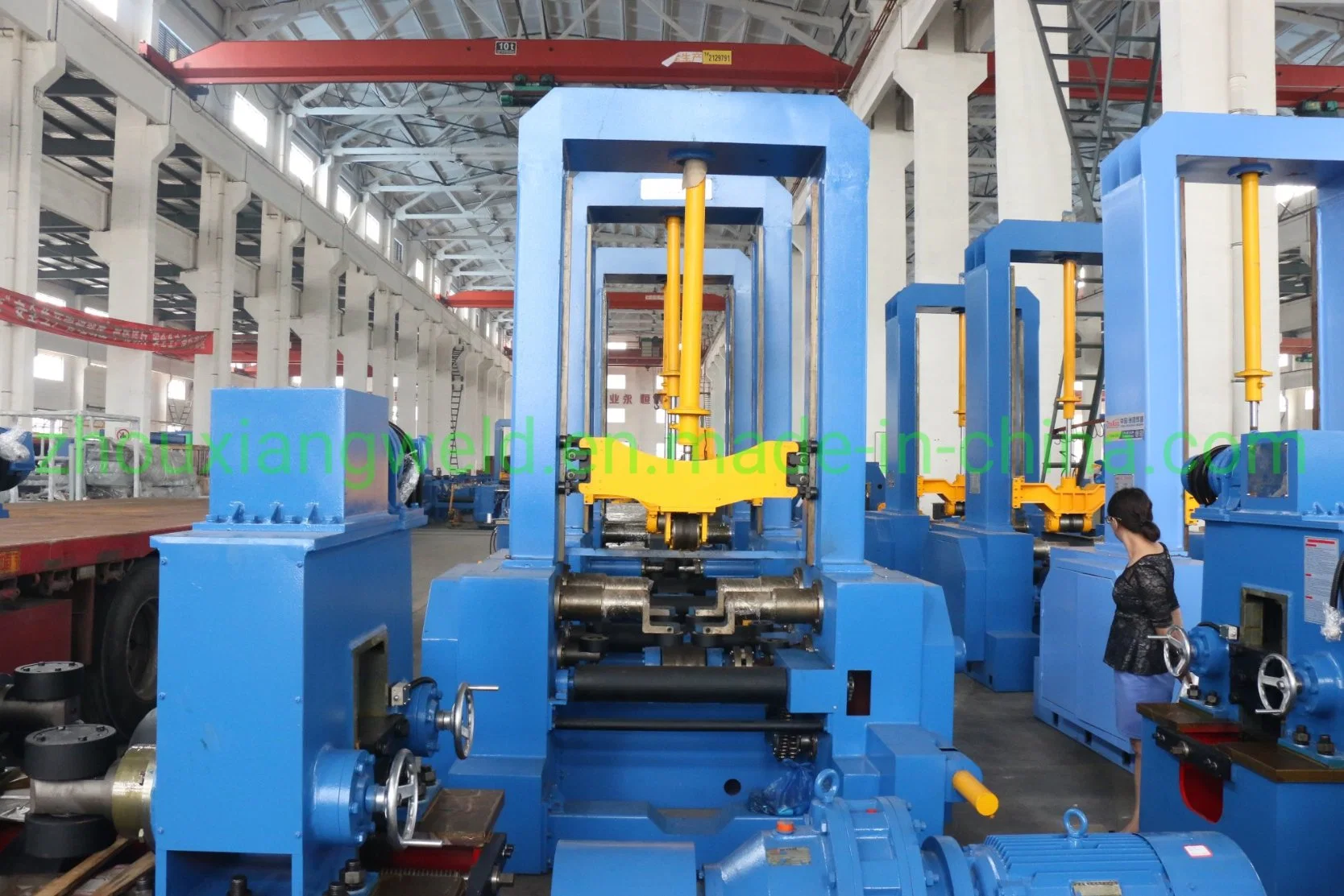 MIG Welder H--Beam Auto-Assembling Assembly Machine