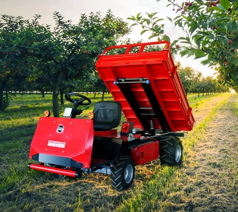 Ecas-S400 Véhicule de travail aérien Transporteur de vergers de montagne Capacité de charge de 700 kg Tables élévatrices électriques