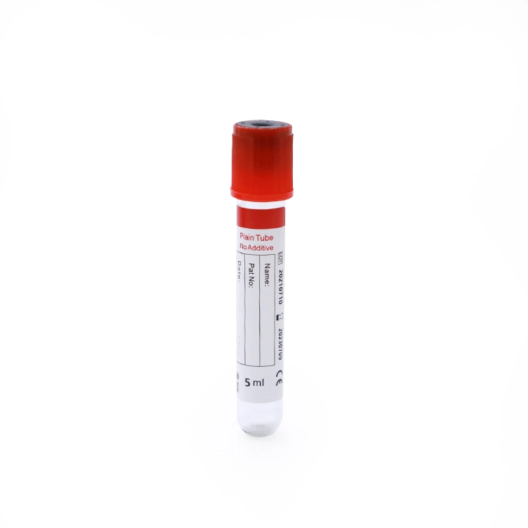 Wholesale Price Plain Vacuum Blood Collection Tube with FDA & CE Approval