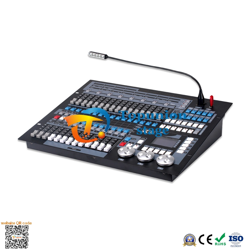 Consola de control de luces del ordenador de haz de cabeza de Diamond 1024 DMX512 Shake Bar de bodas Palmer controlador de luz