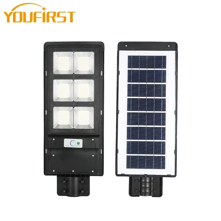 Intelligente Zeitsteuerung Regensichere Wegfahrhilfe Straßenbeleuchtung 30W 50W 200W LED Solar Panel Street Lightall in einer Solar Street Light