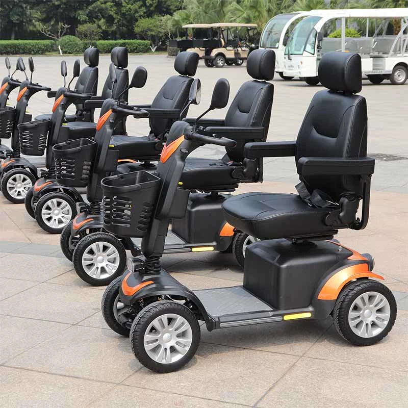 Adjustable Seat Electric Mobility Scooter Power Wheelchair (DL24450-1)